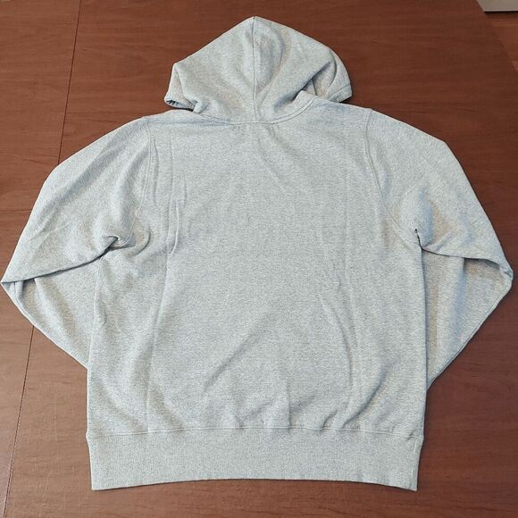 Outerknown Jaspe Fleece Hoodie Organic Cotton Grey Men's Size M - Picture 3 of 4